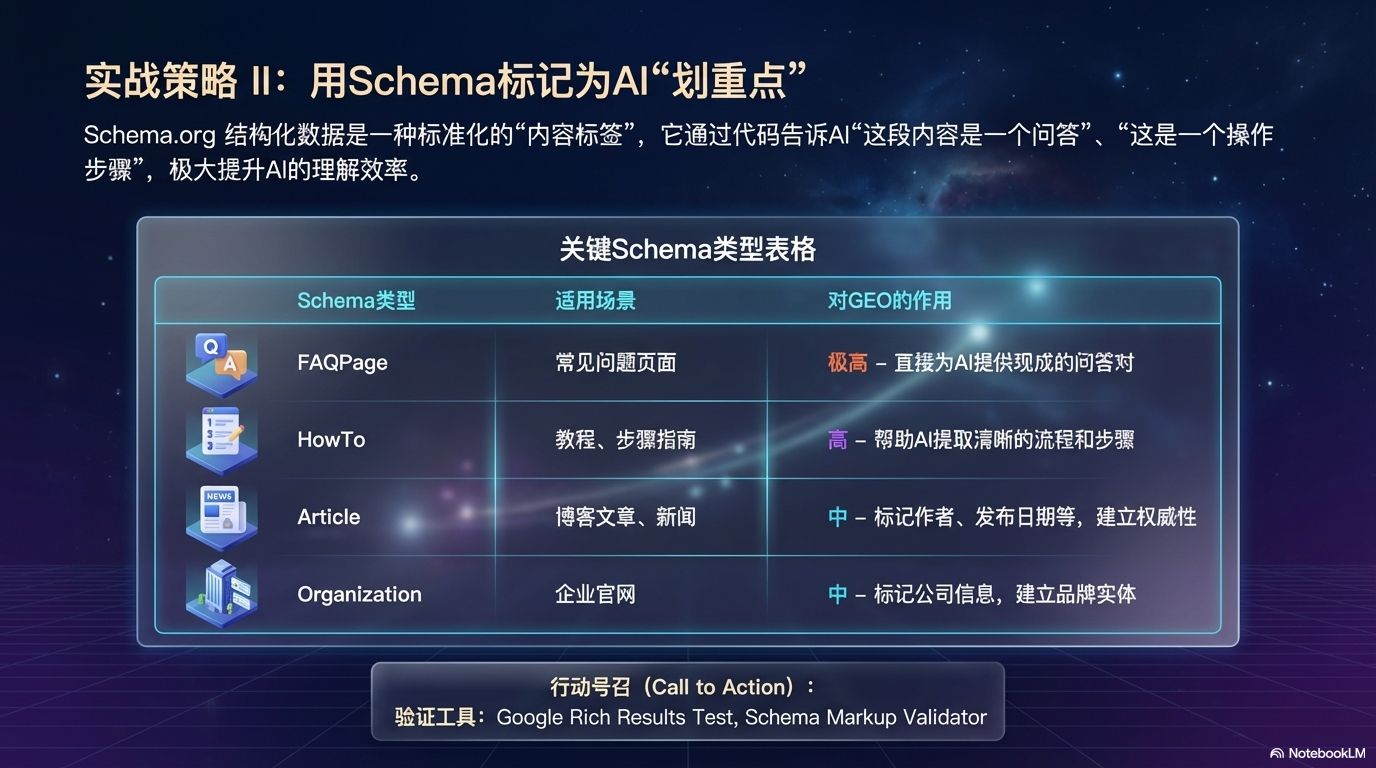 用Schema标记为AI“划重点”