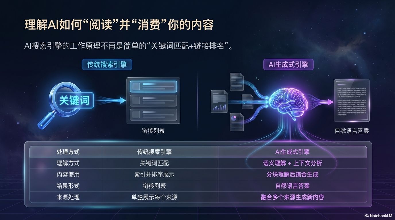 AI搜索的工作原理