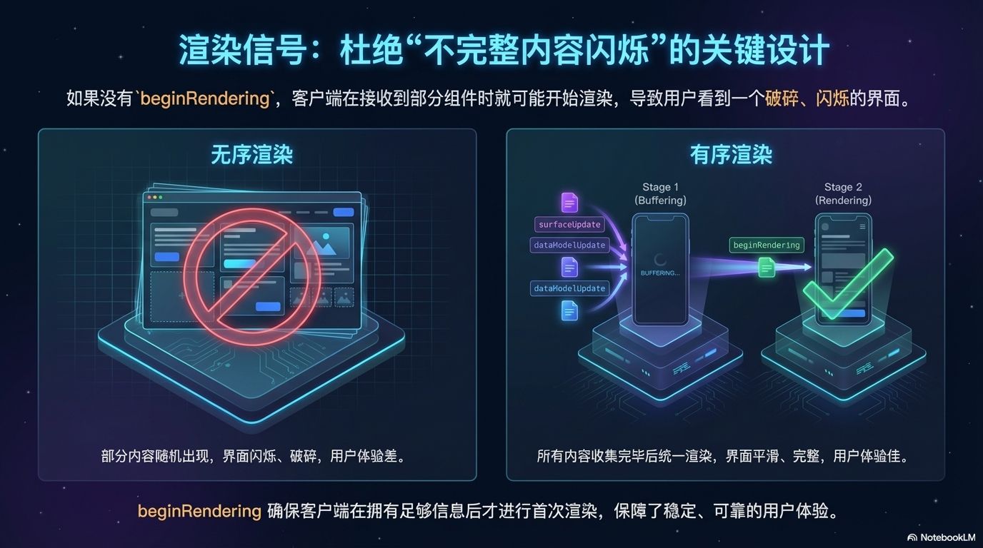 beginRendering 消息详解