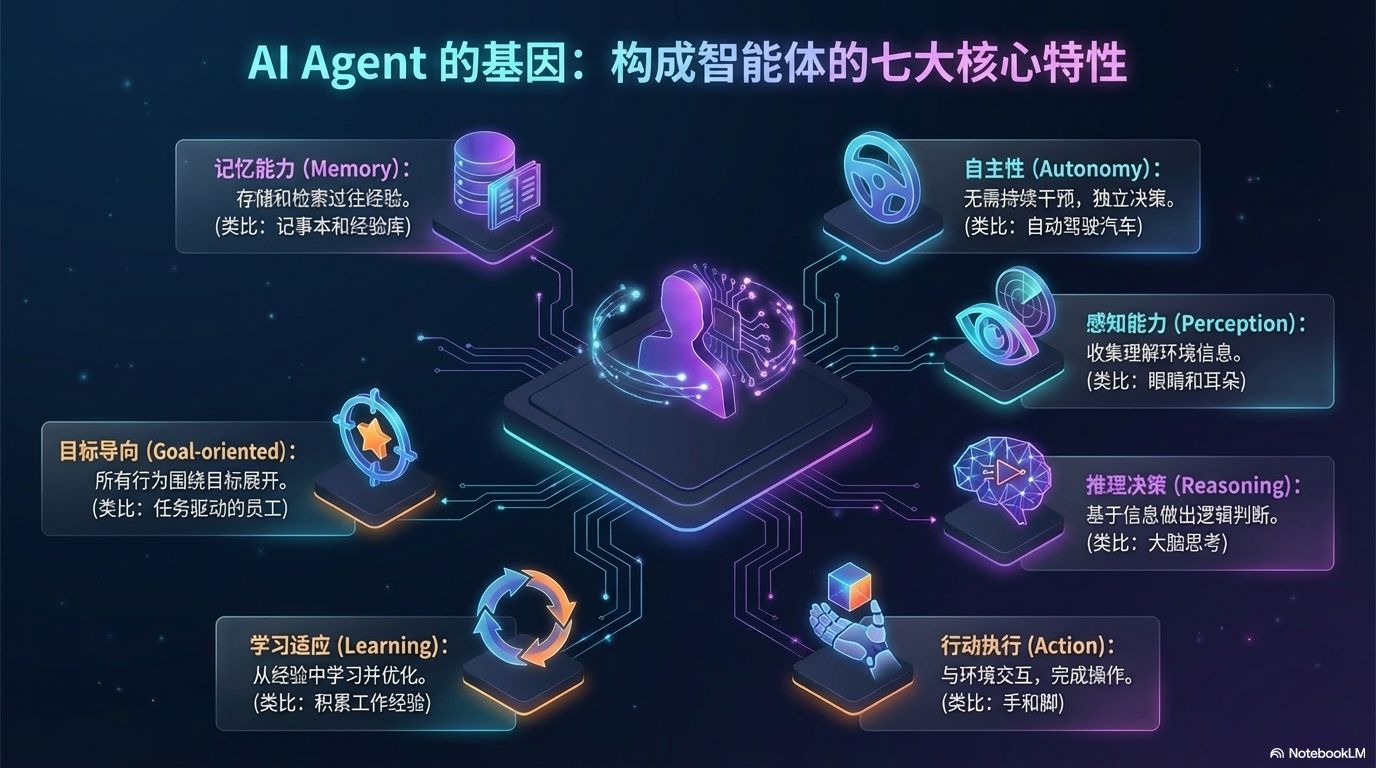 AI Agent 的核心特性