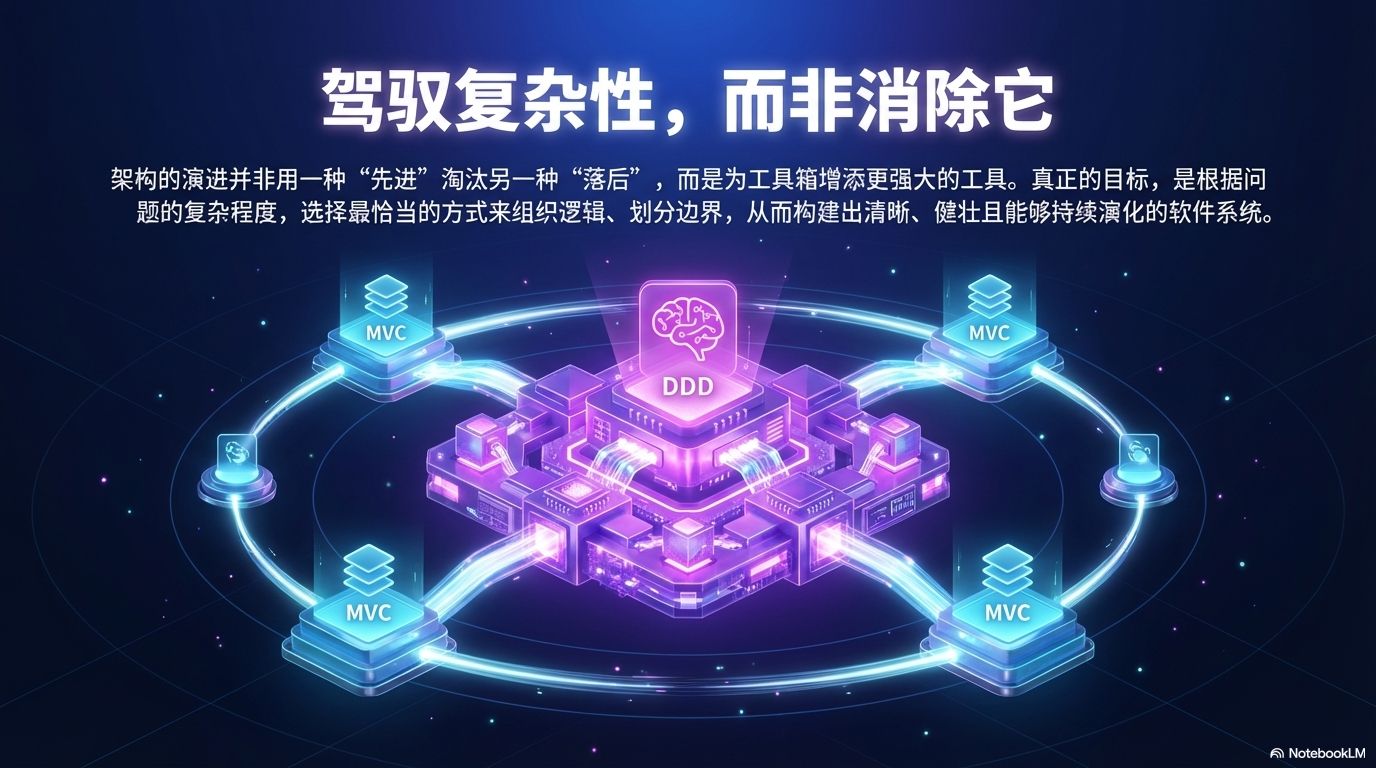 驾驭复杂度，而非消除它